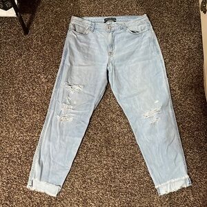light wash Abercrombie and fitch jeans!